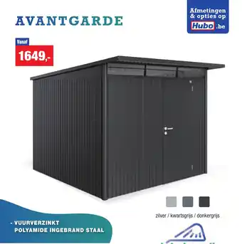 Hubo Avantgarde aanbieding