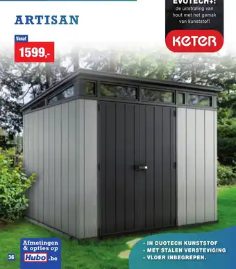 Hubo Artisan aanbieding