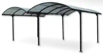 Hubo Aluminium carport dubbel aanbieding