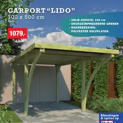 Hubo Carport "lido" aanbieding