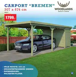 Hubo Carport “bremen" aanbieding