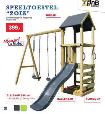 Hubo Speeltoestel "zoia” aanbieding