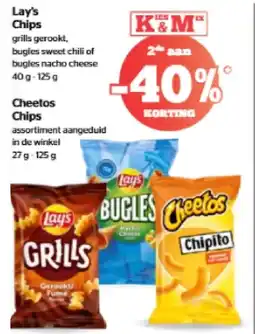 Spar Lay's Chips of Cheetos Chips aanbieding