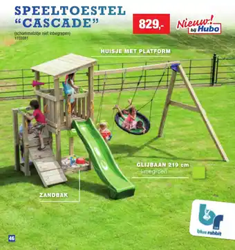 Hubo Speeltoestel "cascade" aanbieding