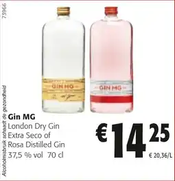 Colruyt Gin MG aanbieding