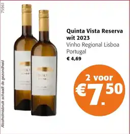 Colruyt Quinta Vista Reserva wit 2023 aanbieding