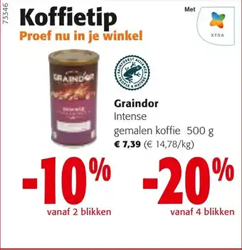 Colruyt Koffietip Graindor Intense aanbieding