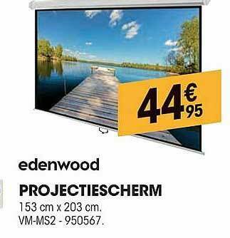 Electro Depot Edenwood Projectiescherm aanbieding