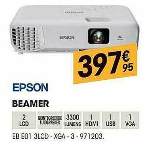 Electro Depot Epson Beamer aanbieding