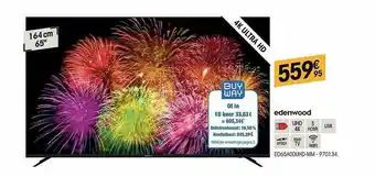 Electro Depot Edenwood 4k Ultra Hd aanbieding