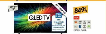 Electro Depot Tcl Qled Tv aanbieding