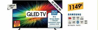 Electro Depot Samsung Qled Tv 4k Ultra Hd aanbieding