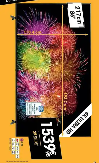 Electro Depot Lg 4k Ultra Hd aanbieding