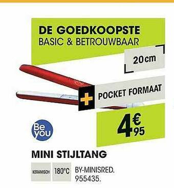 Electro Depot Mini Stijltang aanbieding