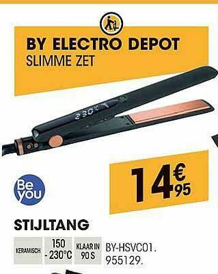 Electro Depot Stijltang aanbieding