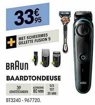 Electro Depot Braun Baardtondeuse aanbieding