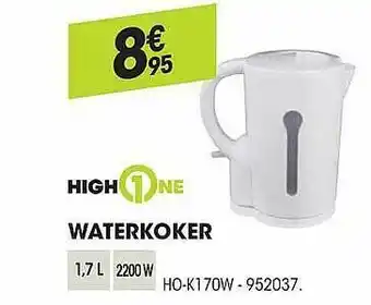 Electro Depot High1one Waterkoker aanbieding