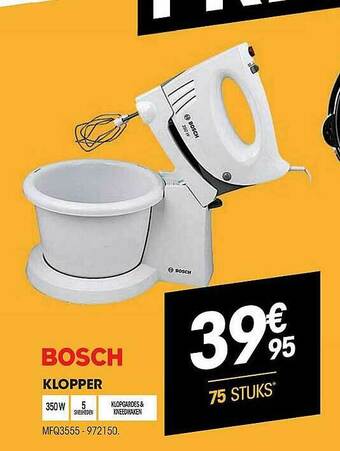 Electro Depot Bosch Klopper aanbieding