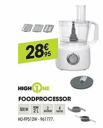 High1one Foodprocessor