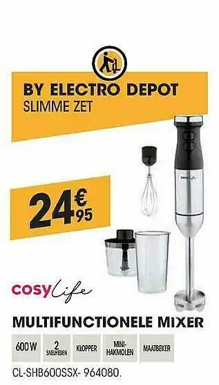 Cosylife Multifunctionele Mixer
