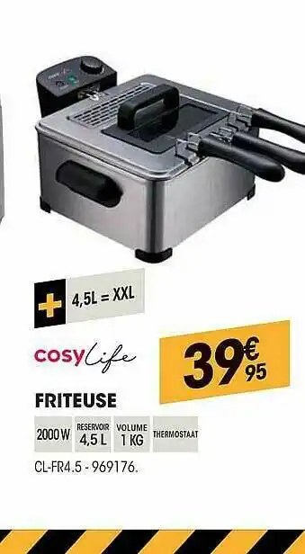 Cosylife Friteuse