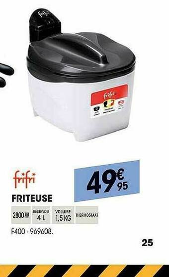 Electro Depot Frifri Friteuse aanbieding