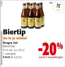 Colruyt Biertip Brugse Zot aanbieding