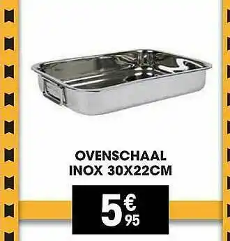 Electro Depot Ovenschaal Inox aanbieding