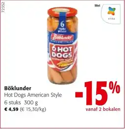 Colruyt Böklunder aanbieding