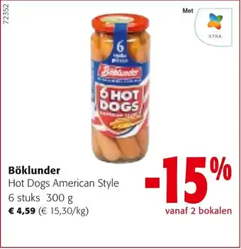 Colruyt Böklunder aanbieding