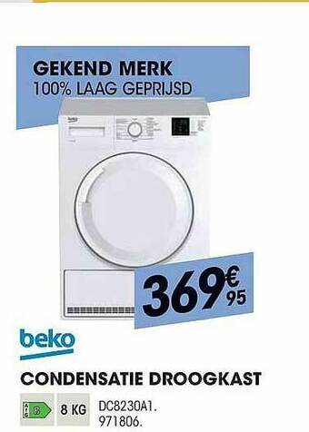 Electro Depot Beko Condensatie Droogkast aanbieding