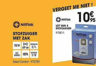 Electro Depot Stofzuiger Met Zak aanbieding