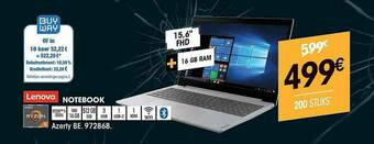 Electro Depot Lenovo Notebook aanbieding