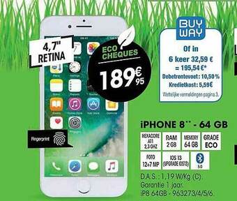 IPhone 8 - 64gb
