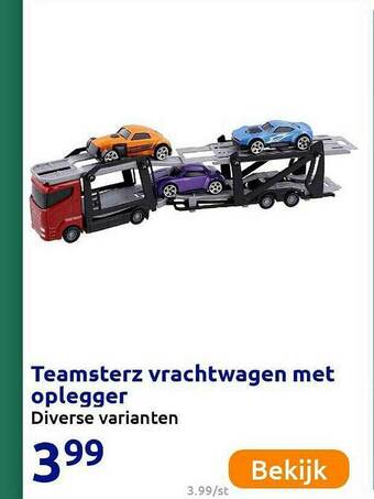 Teamsterz Vrachtwagen Met Oplegger