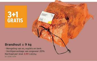 GAMMA Brandhout aanbieding