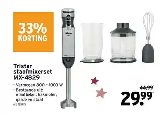 GAMMA Tristar Staafmixerset aanbieding