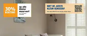 GAMMA Op Alle Histor Muurverf aanbieding