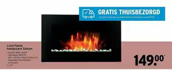 GAMMA Livin'flame Hangarard Soham aanbieding