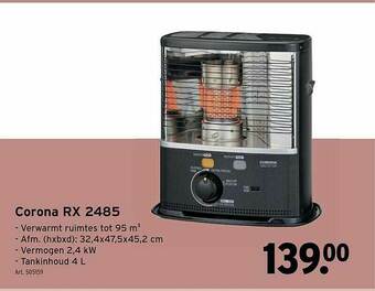 GAMMA Corona Rx 2485 aanbieding