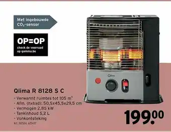 GAMMA Qlima R 812b S Za aanbieding