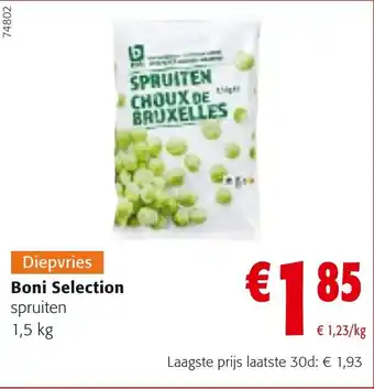 Colruyt Boni Selection Spruiten aanbieding