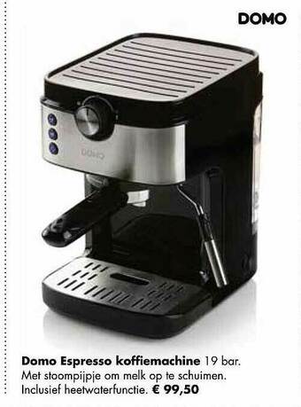 Domo Espresso Koffiemachine