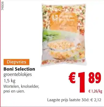 Colruyt Boni Selection Groenteblokjes aanbieding