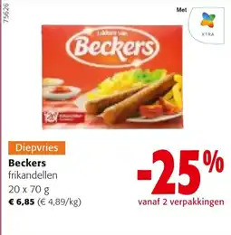 Colruyt Beckers Frikandellen aanbieding