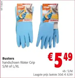 Colruyt Busters handschoen Water Grip aanbieding