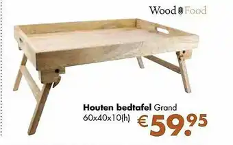 Multi bazar Houten Bedtafel aanbieding
