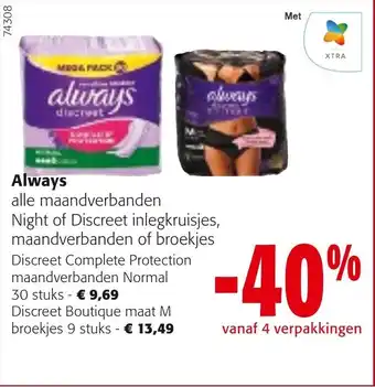 Colruyt Always aanbieding