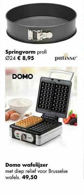 Domo Wafelijzer