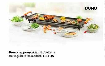 Multi bazar Domo Teppanyaki Grill aanbieding